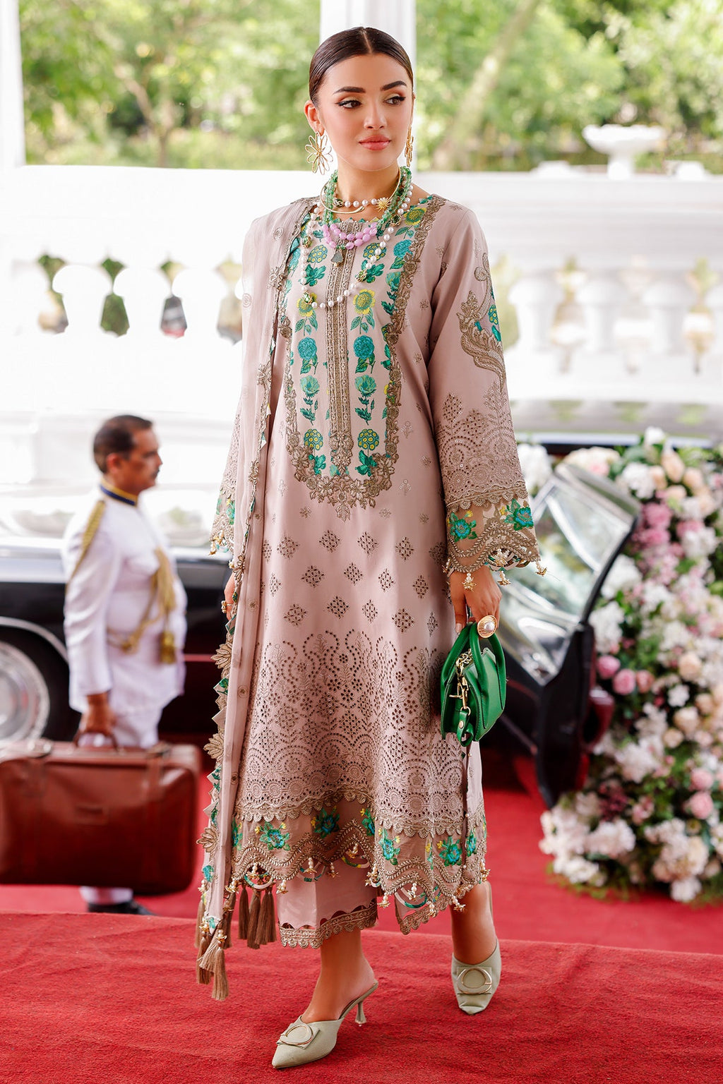 3-PC Unstitched Embroidered Lawn Collection CT5-16