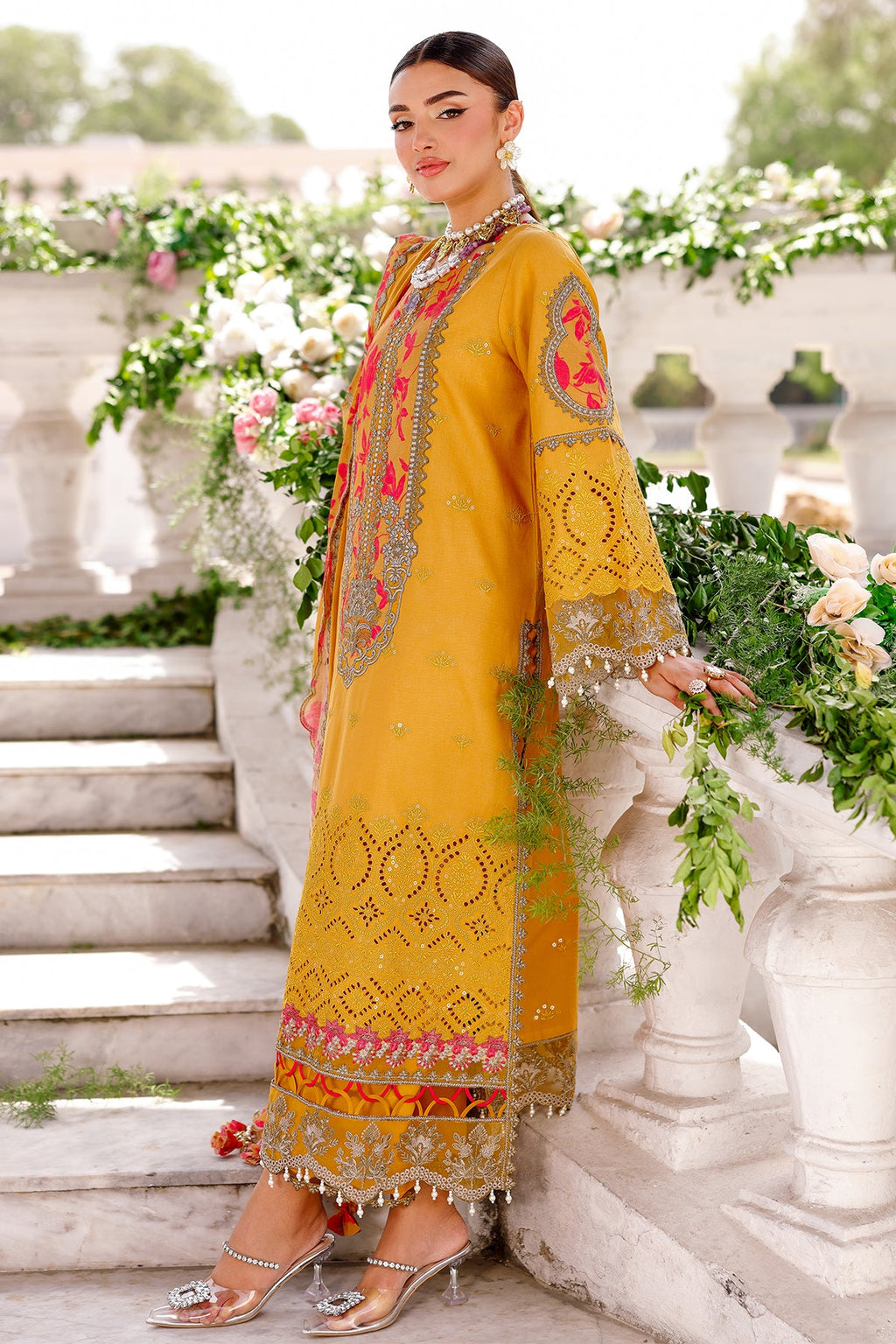 3-PC Unstitched Embroidered Lawn Collection CT5-14
