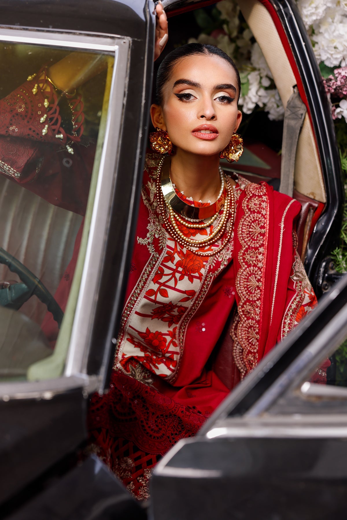 3-PC Unstitched Embroidered Lawn Collection CT5-12