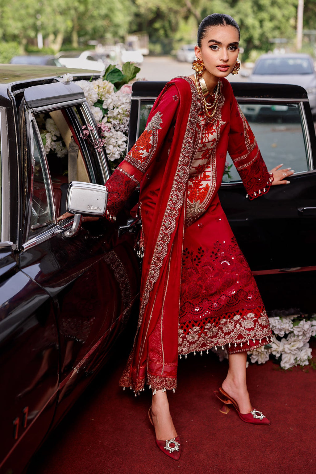 3-PC Unstitched Embroidered Lawn Collection CT5-12