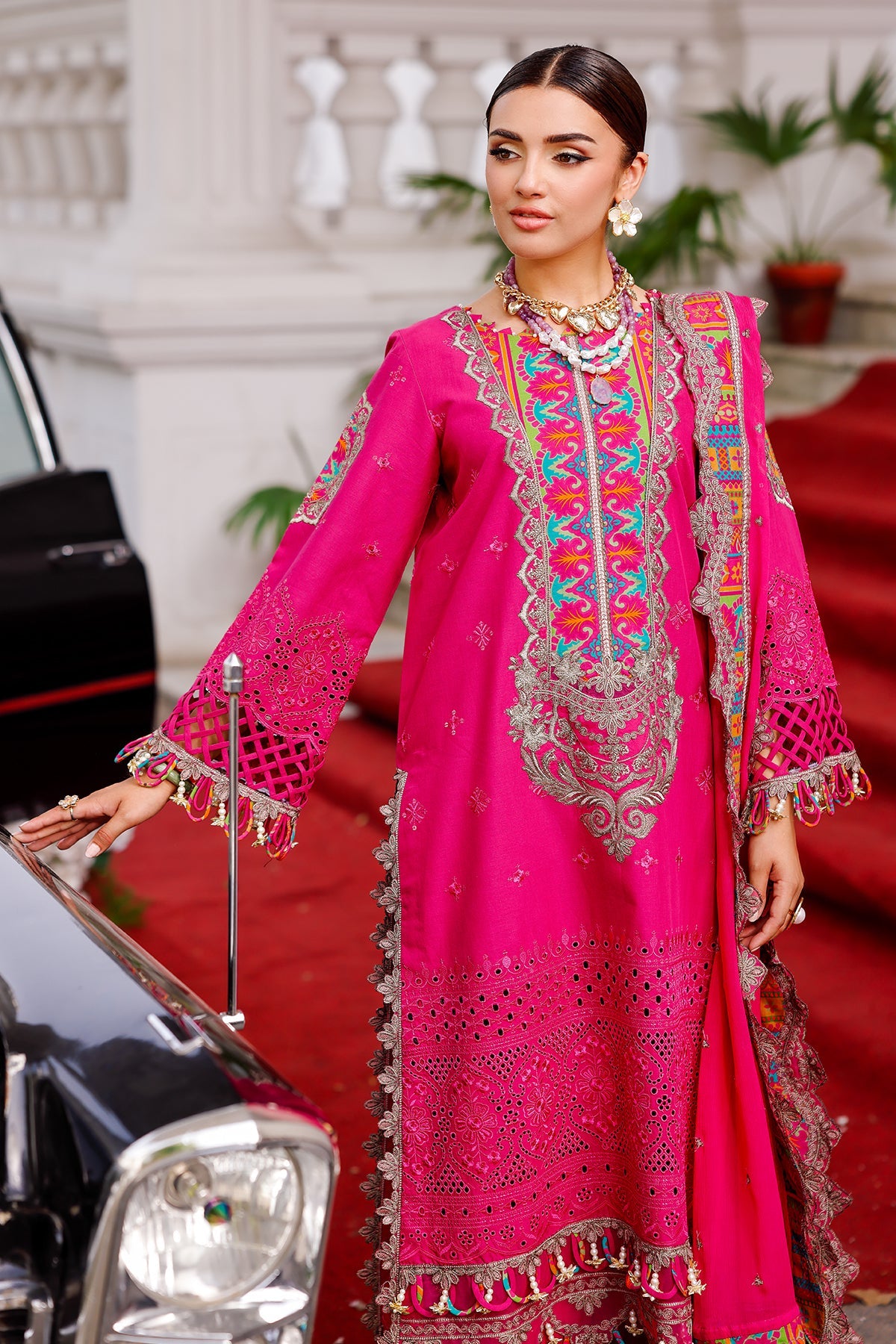 3-PC Unstitched Embroidered Lawn Collection CT5-13