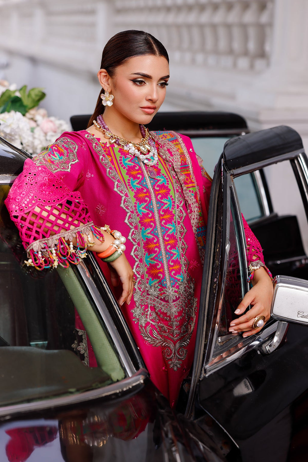 3-PC Unstitched Embroidered Lawn Collection CT5-13