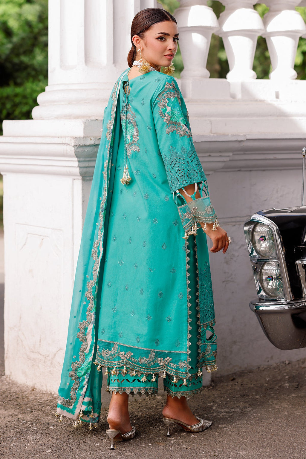 3-PC Unstitched Embroidered Lawn Collection CT5-15