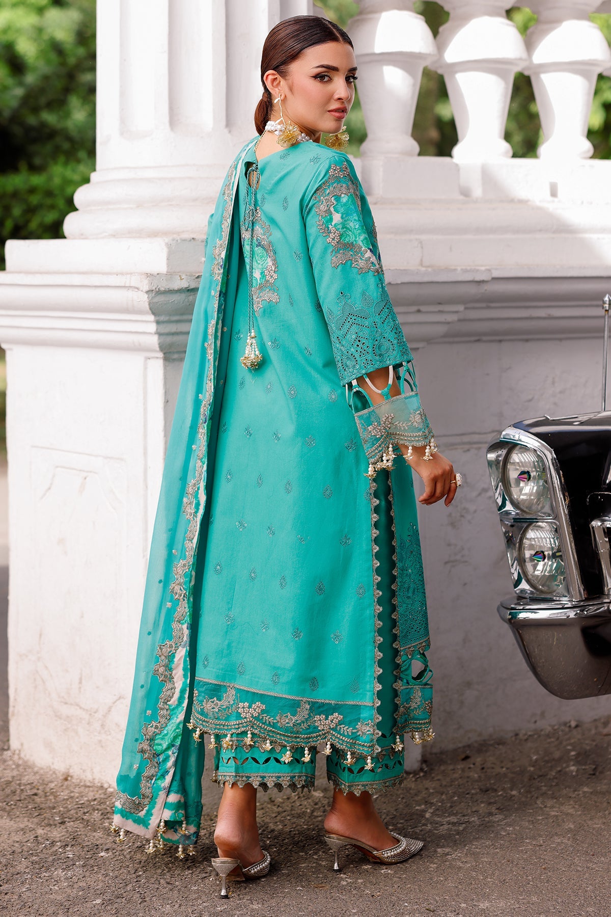 3-PC Unstitched Embroidered Lawn Collection CT5-15