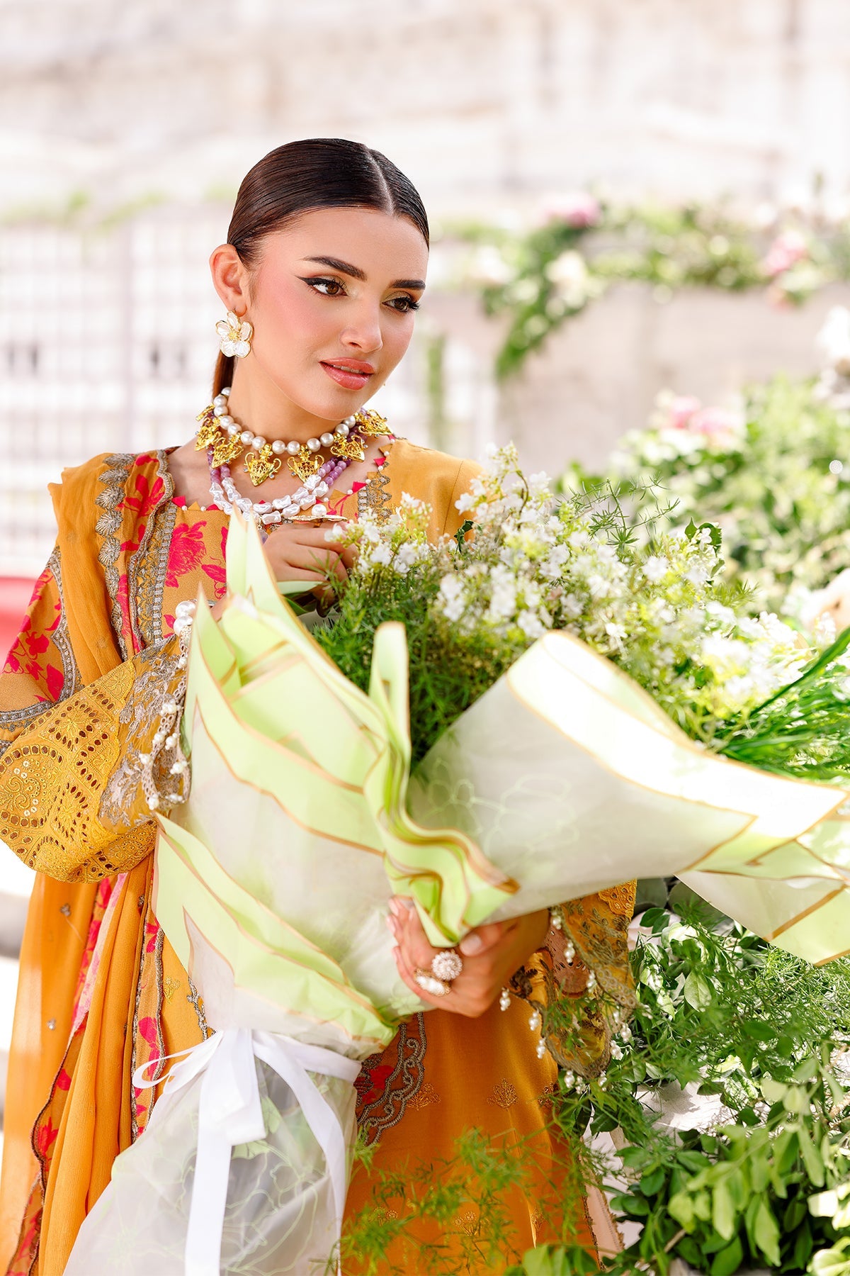 3-PC Unstitched Embroidered Lawn Collection CT5-14