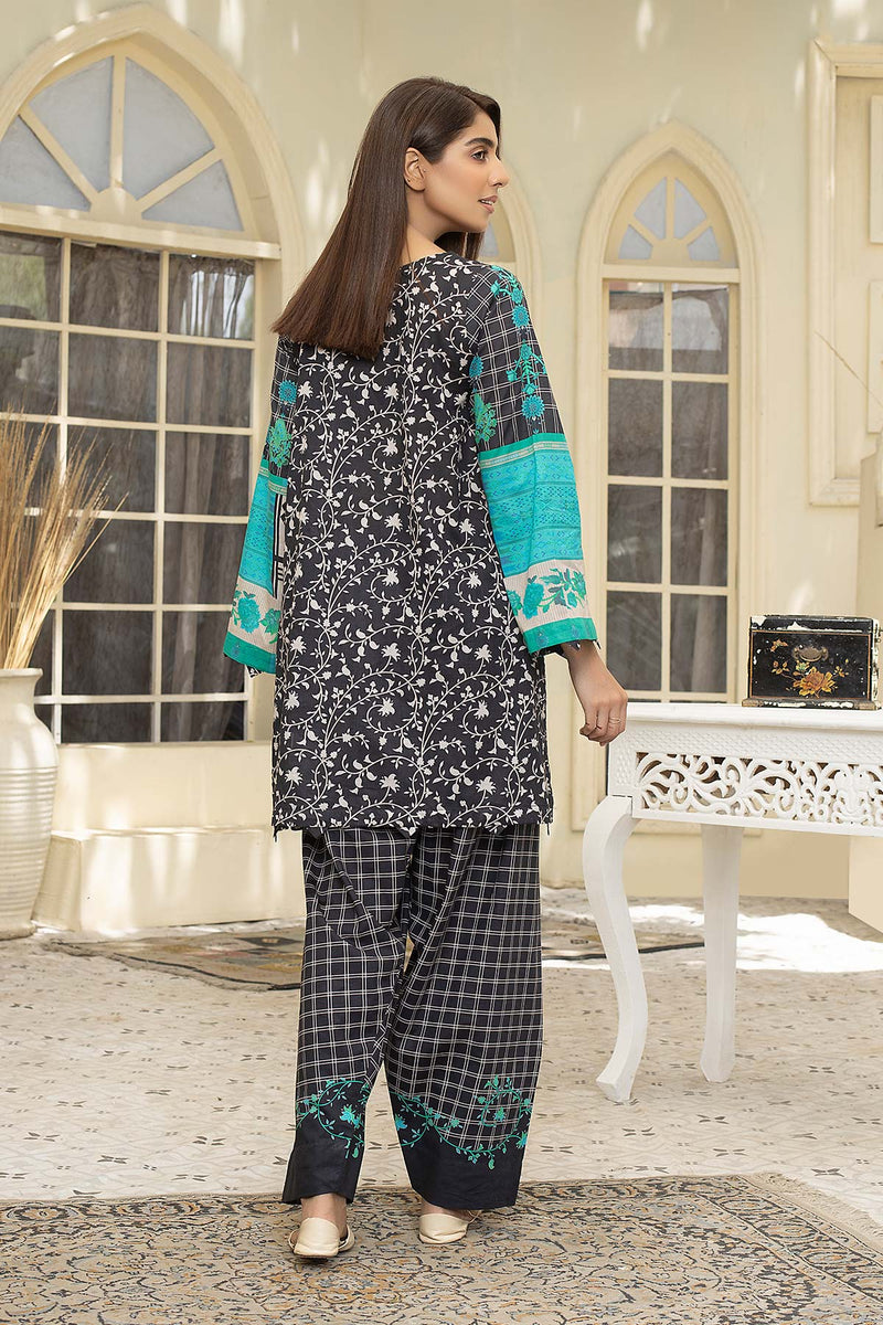 2 Pc Digital Printed Lawn Shirt & Trouser CPM22-41