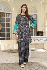 2 Pc Digital Printed Lawn Shirt & Trouser CPM22-41