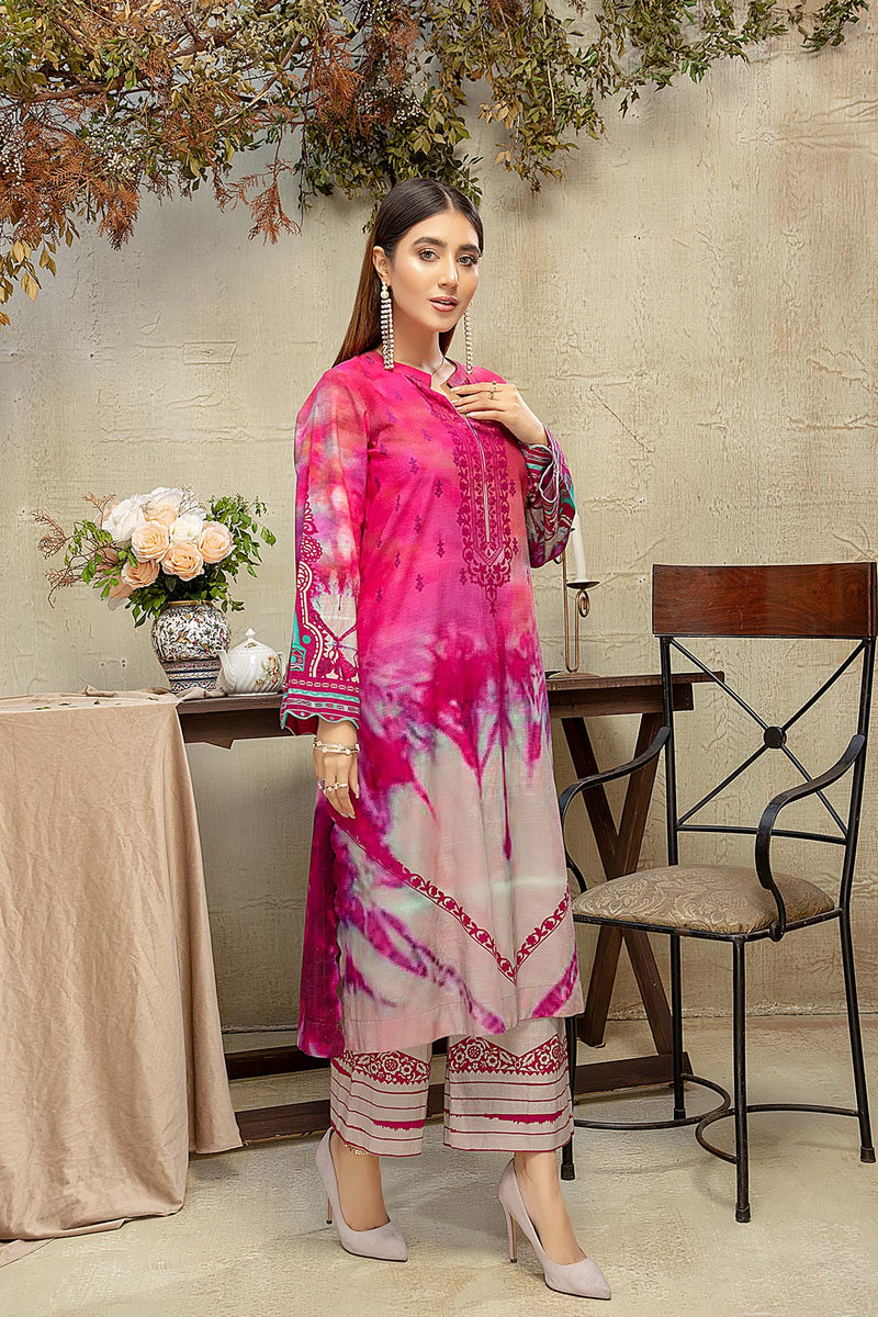 2 Pc Printed Khaddar Suit CPM21-09