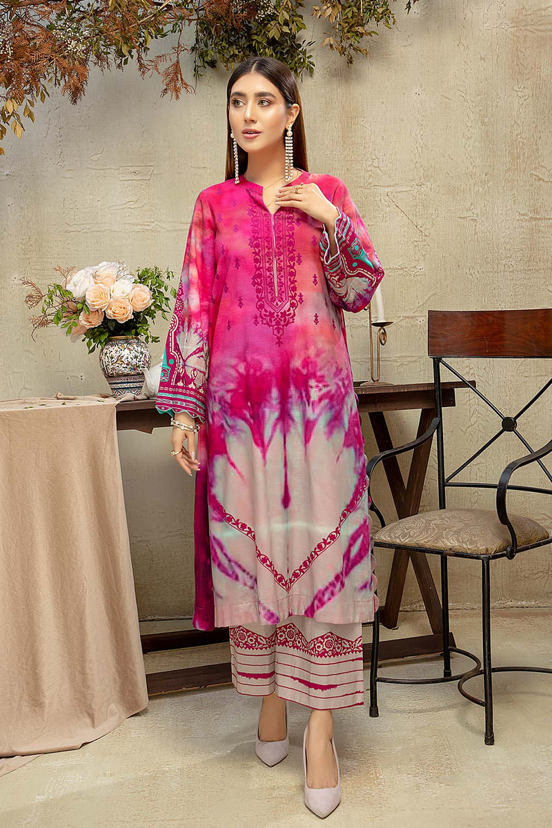 2 Pc Printed Khaddar Suit CPM21-09