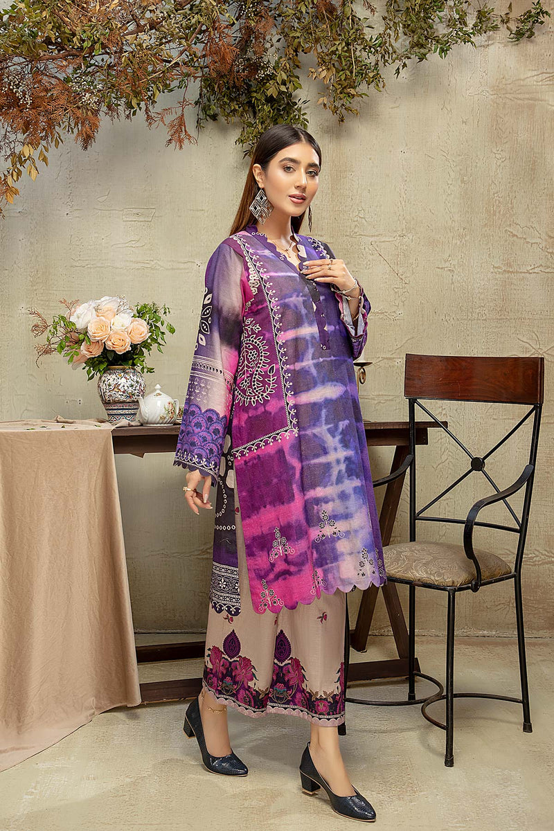 2 Pc Printed Khaddar Suit CPM21-15