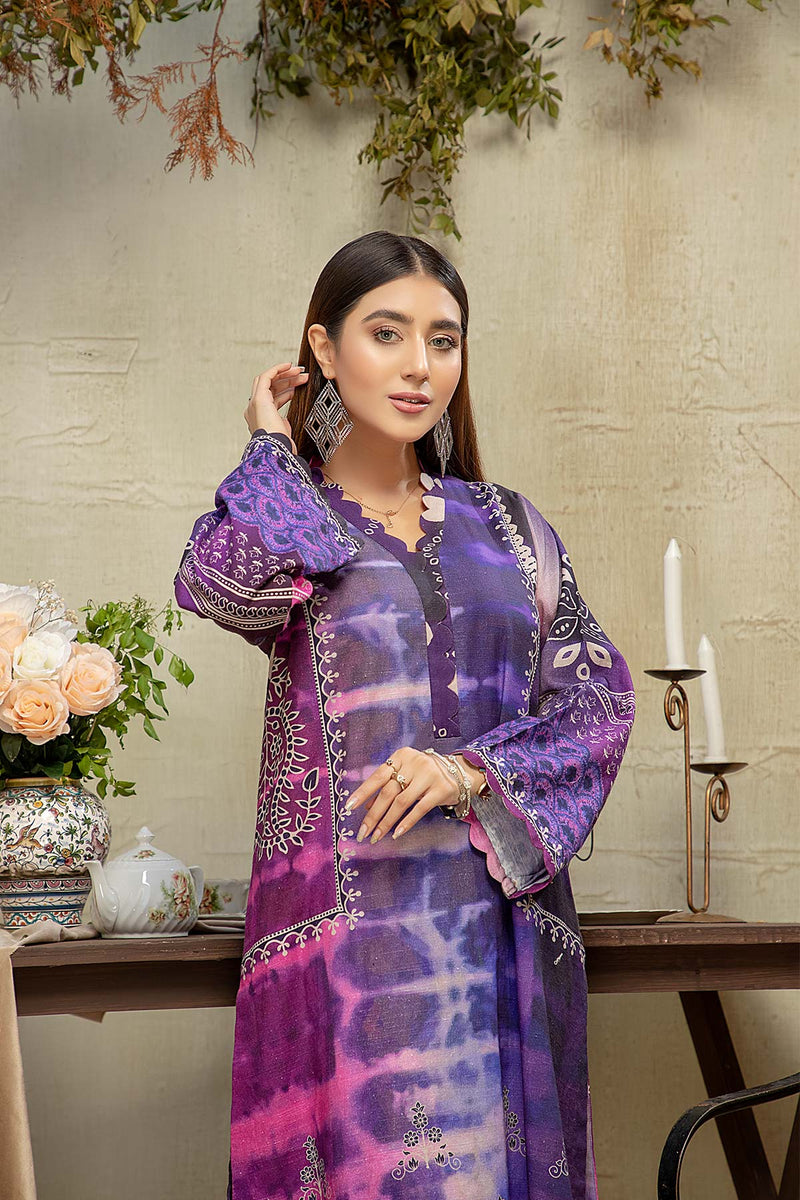 2 Pc Printed Khaddar Suit CPM21-15