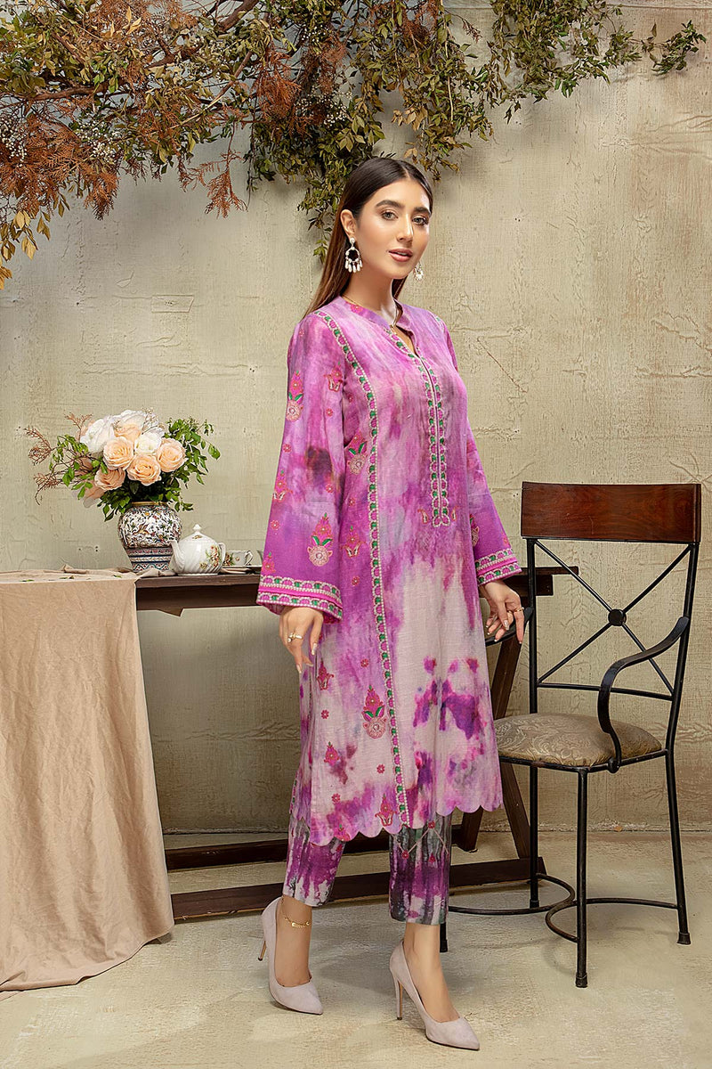 2 Pc Printed Khaddar Suit CPM21-12