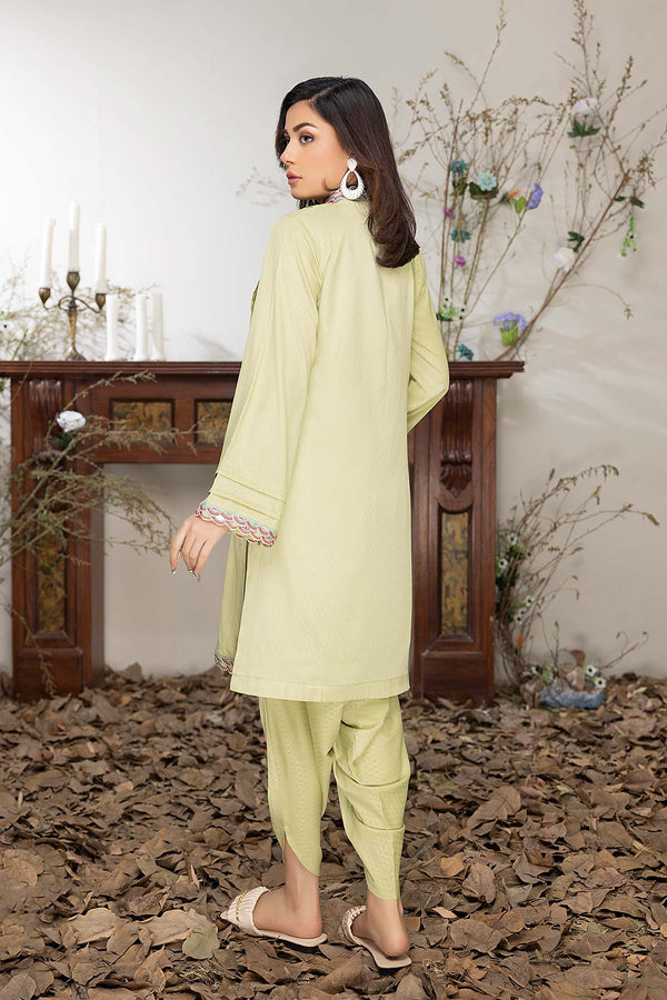 2-pc Grip Silk Embroidered Shirt with Qlot Trouser CNP22-29-S