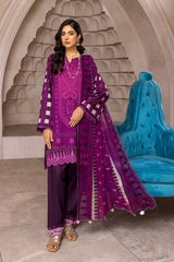 3 Pc Unstitched Embroidered Lawn CN22-20 B