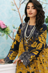 2-Pc Embroidered Khaddar Shirt with Khaddar Trouser BLW3-2A