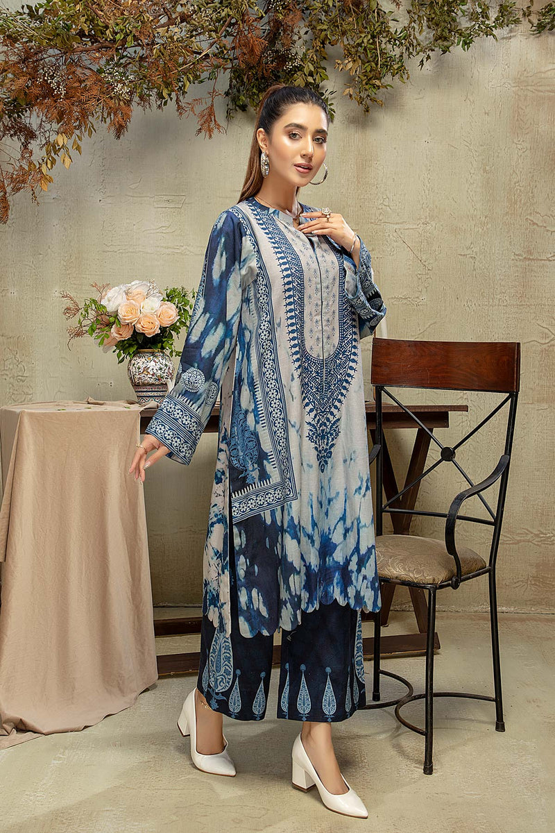 2 Pc Printed Khaddar Suit CPM21-08