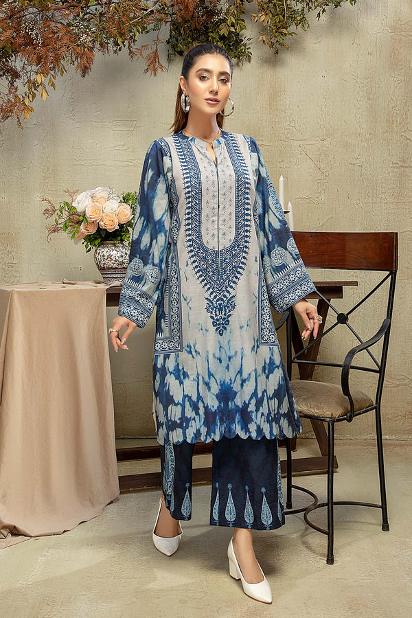 2 Pc Printed Khaddar Suit CPM21-08