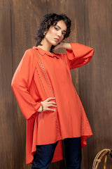 Embroidered Karandy Shirt 1-Pcs CTA21-12