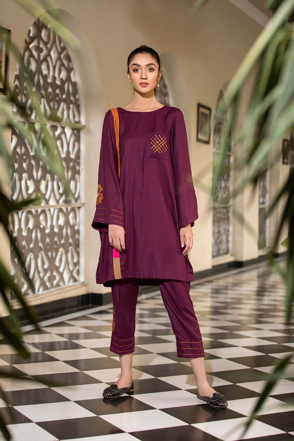 Orchid Charm 2-Pcs CTA20-28