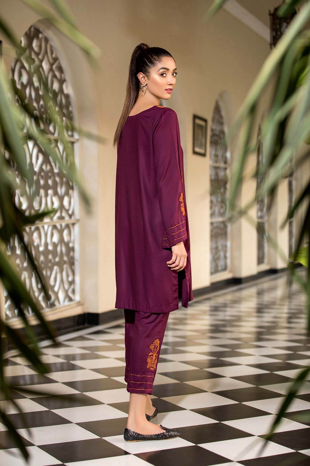 Orchid Charm 2-Pcs CTA20-28