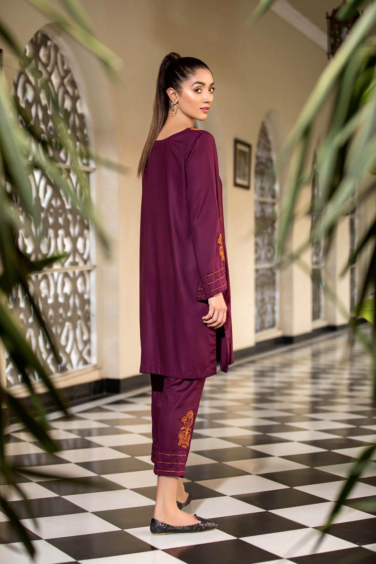 Orchid Charm 2-Pcs CTA20-28