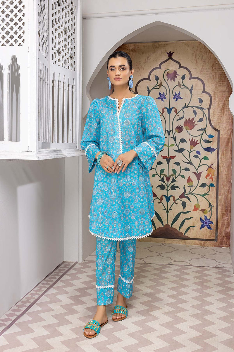 2 Pc Digital Printed Lawn CPM22-11